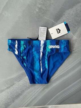 Arena M Team Painted Stripes Brief Size 26